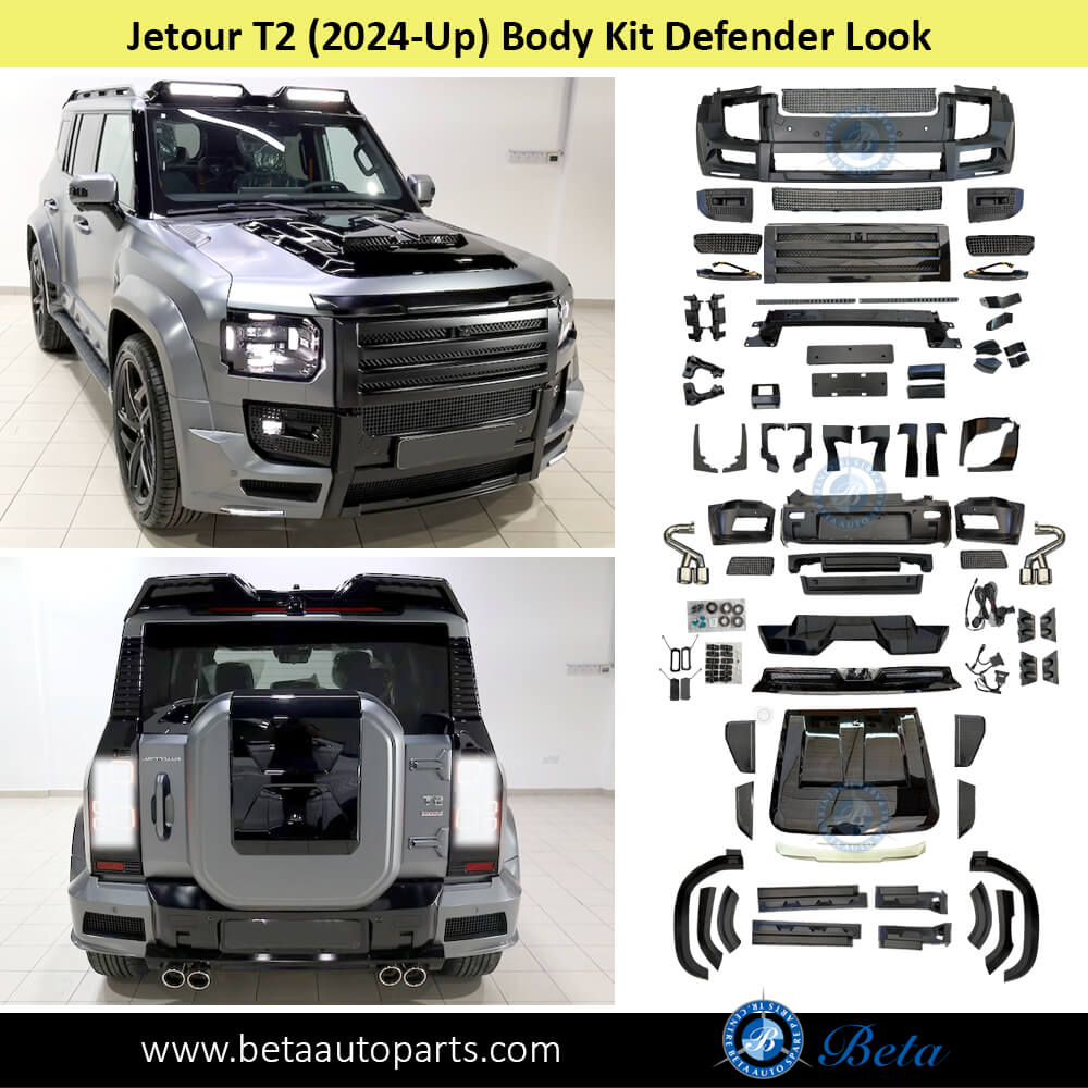 Jetour T2 (2024-Up), Body Kit Defender Look, China Jetour T2 (2024-Up), Body Kit Defender Look, China